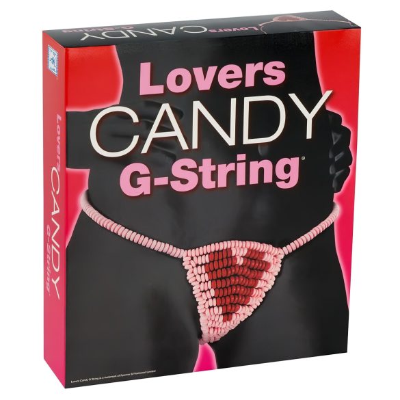 Sucre - string comestible - bonbons cœur - 145g