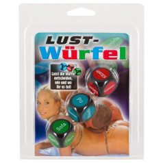 Dés érotiques - allemand - lot de 3