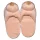 Chaussons seins - doux peluche - beige
