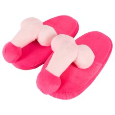 Chaussons pénis - doux - rose