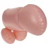 Cock Fighting - gode ceinture pénis gonflable - couleur chair