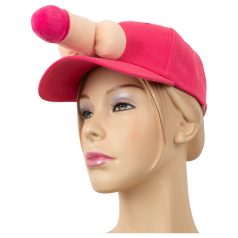 Baseball cap pénis - accessoire fun - rose