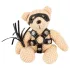 Bad Kitty - ours en peluche BDSM avec fouet
