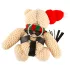 Bad Kitty - ours en peluche BDSM - édition Noël