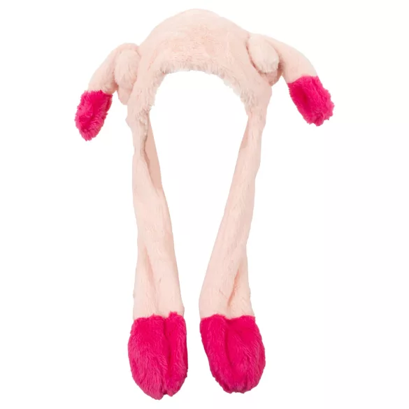 Bonnet oreilles mobiles - rose