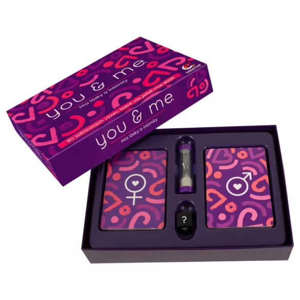 you & me - jeu érotique pour couples (tchèque)