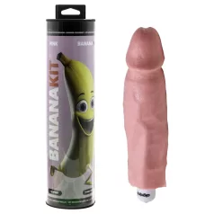   Bananakit - kit de moulage de pénis avec vibromasseur (rose)