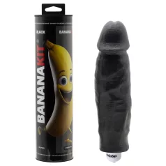   Bananakit - kit de moulage de pénis avec vibromasseur (noir)