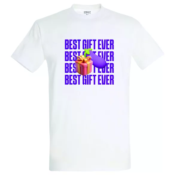 Le Meilleur Cadeau - T-shirt Homme (Blanc) - M