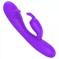   Lonely - vibromasseur rechargeable rabbit point G - silicone violet