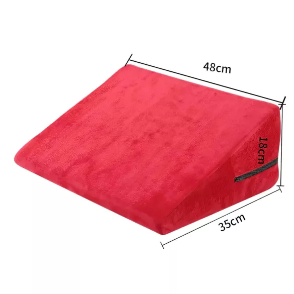 Coussin magique Desirel - coussin sexuel en coin - petit (rouge)
