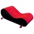 Magic Pillow - mobilier BDSM gonflable avec menottes - grand - rouge