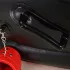Coussin magique Desirel - mobilier sexuel BDSM gonflable - avec menottes (rouge)