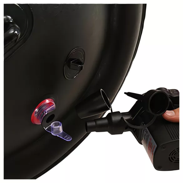 Magic Pillow - mobilier BDSM gonflable avec menottes - grand - rouge