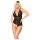 Mapalé - Body en dentelle ouverte (noir) - XL