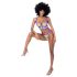 Mapalé - ensemble soutien-gorge (jaune-violet) - L/XL