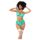 Mapalé - Ensemble lingerie dentelle (turquoise) - L/XL