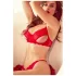 Mapalé - ensemble soutien-gorge ouvert - rouge - L/XL