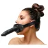 ZADO - bâillon bouche pénis - silicone noir