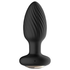 Funny Me 360 - vibromasseur anal waterproof - silicone noir
