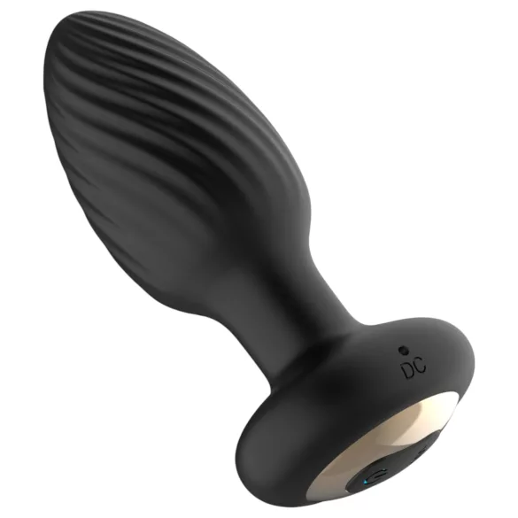Funny Me 360 - vibromasseur anal waterproof - silicone noir