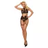 JSY 047 - ensemble de lingerie érotique (noir)