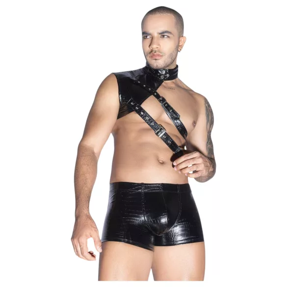 JSY 105 - ensemble de sous-vêtements pour homme (noir)