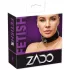 ZADO - collier en cuir noir