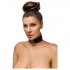 ZADO - collier en cuir noir
