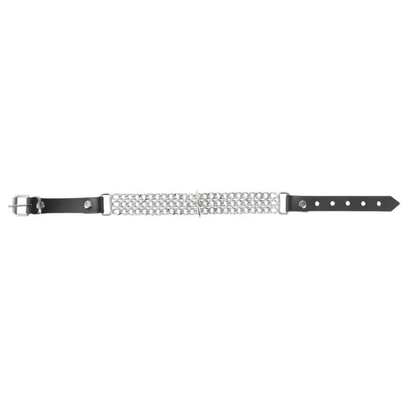 ZADO - collier avec chaîne - métal argenté