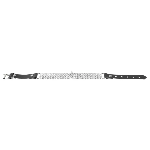 ZADO - collier avec chaîne - métal argenté