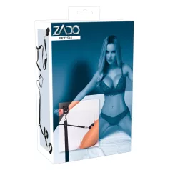 ZADO - kit de fixation au lit en cuir - noir