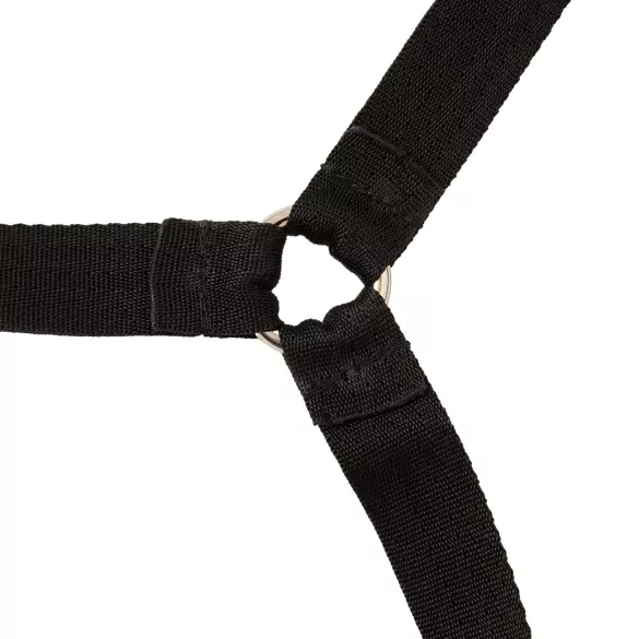 ZADO - kit de fixation au lit en cuir - noir