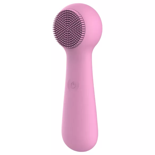 FaceClean - Appareil de massage facial étanche et sans fil (rose)
