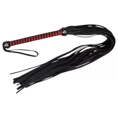 ZADO - fouet long cuir noir