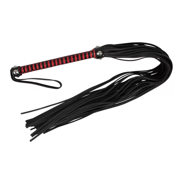 ZADO - fouet long cuir noir