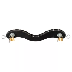 ZADO - civières pour testicules en cuir (noir)