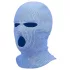 Balaclava - masque à 3 ouvertures - tricoté - bleu