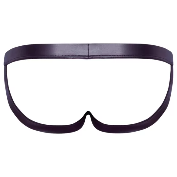 Svenjoyment - jockstrap homme brillant - noir