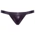 Svenjoyment - jockstrap homme brillant - noir
