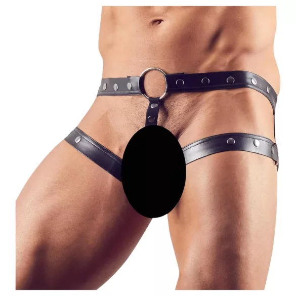 Svenjoyment - harnais avec cockring - noir - taille M/L