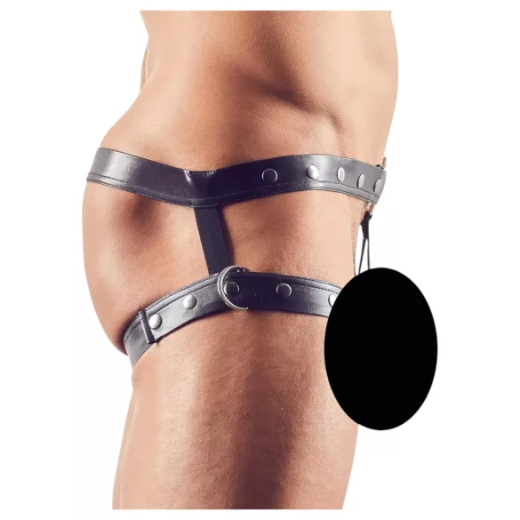 Svenjoyment - harnais avec cockring - noir - taille M/L