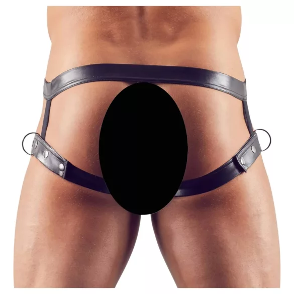 Svenjoyment - harnais avec cockring - noir - taille M/L