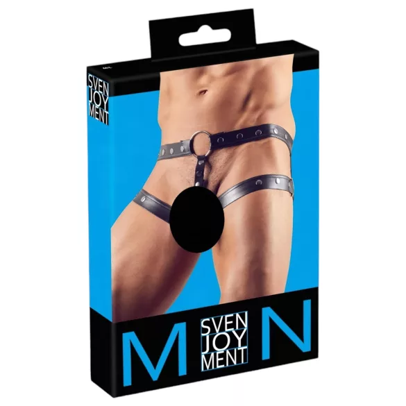 Svenjoyment - harnais avec cockring - noir - taille M/L