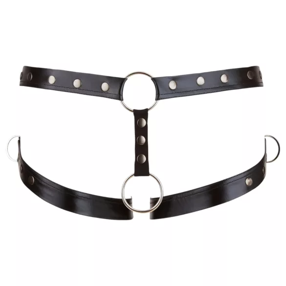 Svenjoyment - harnais avec cockring - noir - taille M/L
