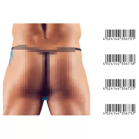 Minitanga - string homme sexy - noir - XL