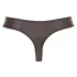 Svenjoyment - string homme zippé strass - effet brillant - noir