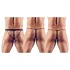 Svenjoyment - string homme lot de 3 - noir - S-L