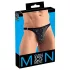 Svenjoyment - string homme - orné de strass - noir - M