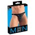 Svenjoyment - String homme avec strass (noir) - XL